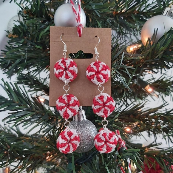 Candy cane earrings - Holiday‼️ (3/$25) - Picture 3 of 3